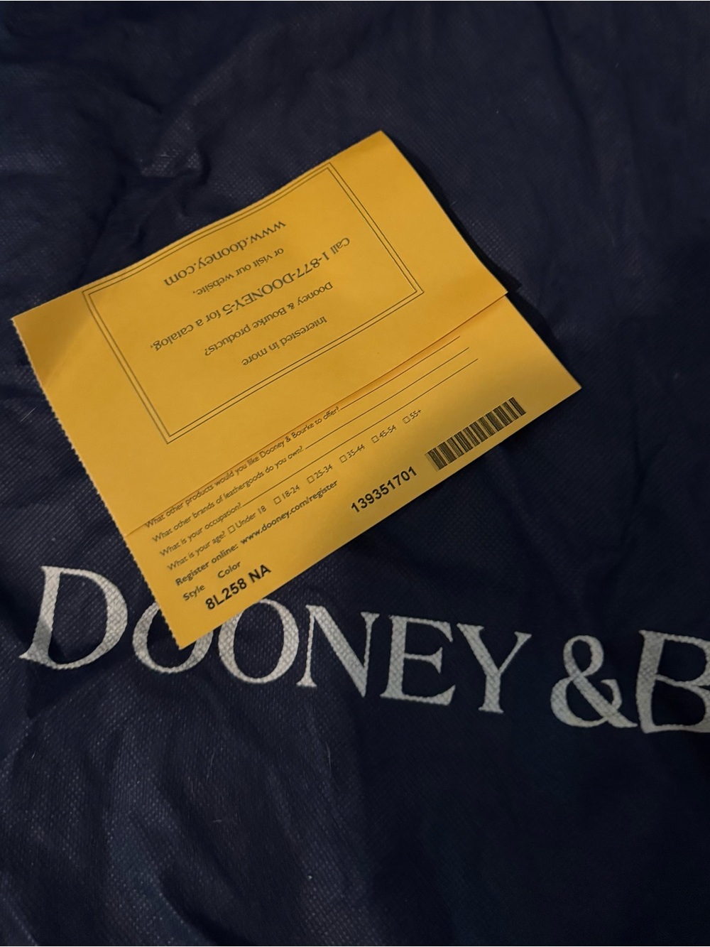 Dooney & Bourke  Leather Double-Pocket Satchel Brand New - Picture 4 of 4